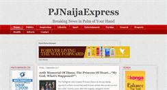 Desktop Screenshot of pjnaijaexpress.com